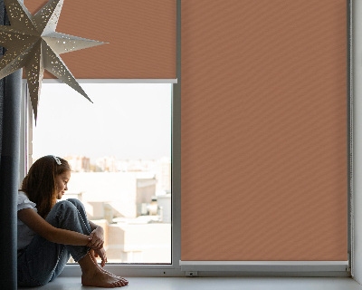 Fabric roller blind Brown