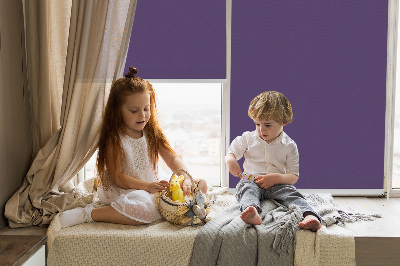 Fabric roller blind Purple