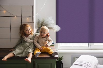 Fabric roller blind Purple