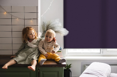 Modern roller blind Black