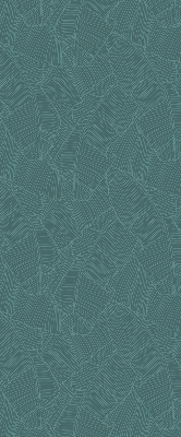 Modern roller blind Green palm leaves