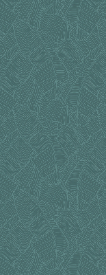 Modern roller blind Green palm leaves