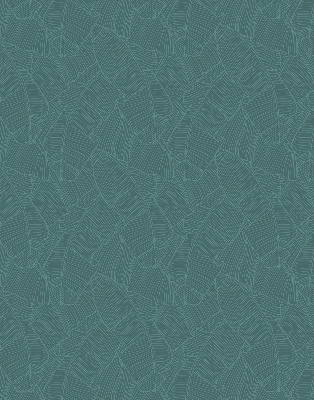 Modern roller blind Green palm leaves
