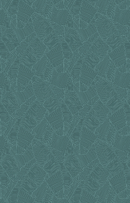 Modern roller blind Green palm leaves