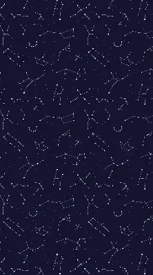 Roller blind for large windows with a constellation of stars pattern