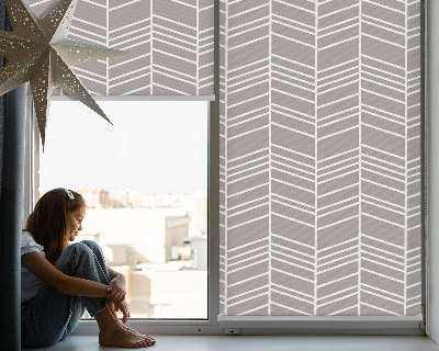 Fabric roller blind White firs