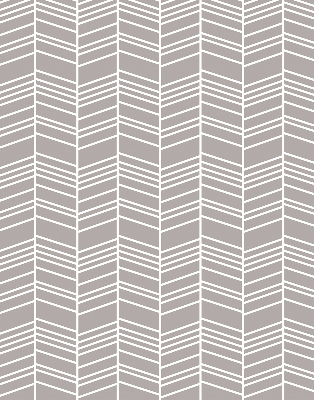 Fabric roller blind white firs pattern