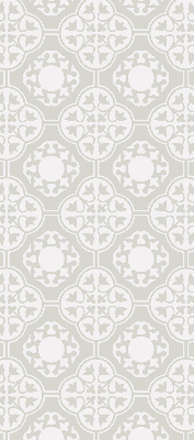 Modern roller blind Moroccan tile