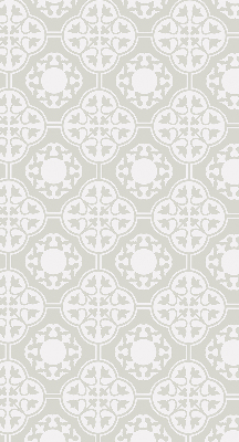 Modern roller blind Moroccan tile