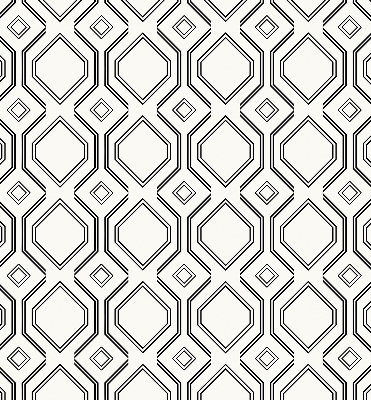 Roller blind for large window Rhombus illusion