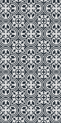 Fabric roller blind Portuguese tile