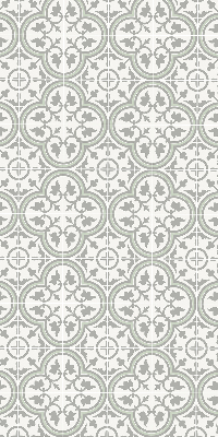 Modern roller blind Portuguese tile