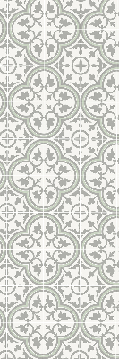 Modern roller blind Portuguese tile