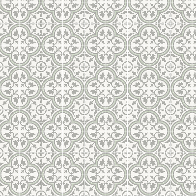 Modern roller blind Portuguese tile