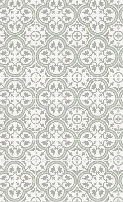 Modern roller blind Portuguese tile