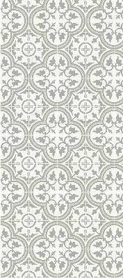 Modern roller blind Portuguese tile