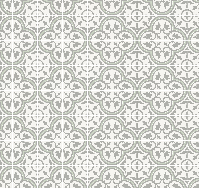 Modern roller blind Portuguese tile
