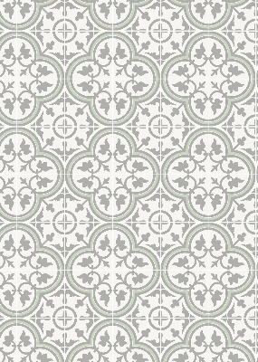 Modern roller blind Portuguese tile