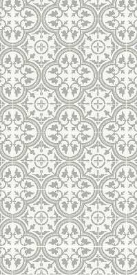 Modern roller blind Portuguese tile