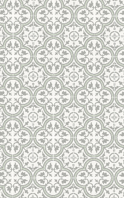 Modern roller blind Portuguese tile