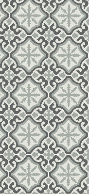 Fabric roller blind Moroccan tile