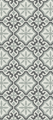 Fabric roller blind Moroccan tile