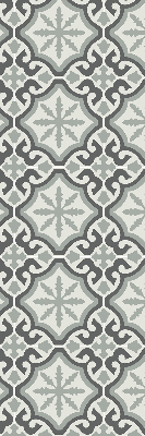 Fabric roller blind Moroccan tile