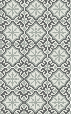 Fabric roller blind Moroccan tile