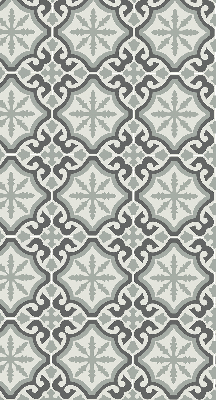 Fabric roller blind Moroccan tile