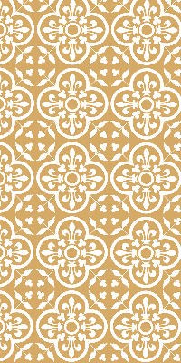 Roller blind for large window Portuguese folk pattern tile
