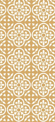 Roller blind for large window Portuguese folk pattern tile