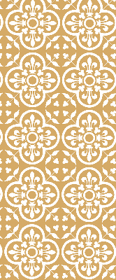 Roller blind for large window Portuguese folk pattern tile