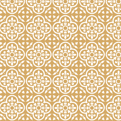 Roller blind for large window Portuguese folk pattern tile
