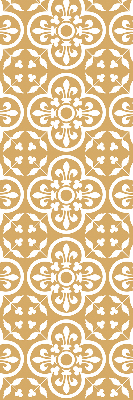 Roller blind for large window Portuguese folk pattern tile