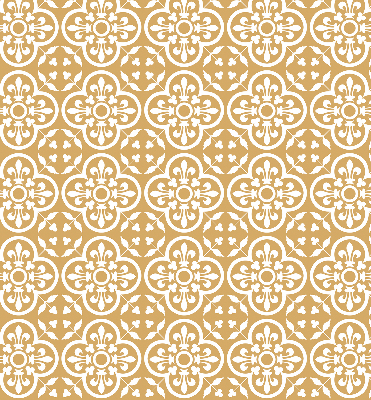 Roller blind for large window Portuguese folk pattern tile