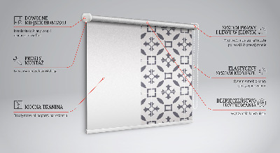 Fabric roller blind Illusion