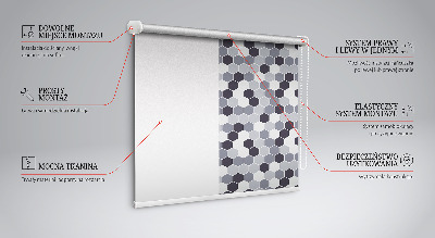 Modern roller blind Honeycombs
