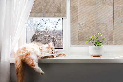 Modern roller blind Tiles