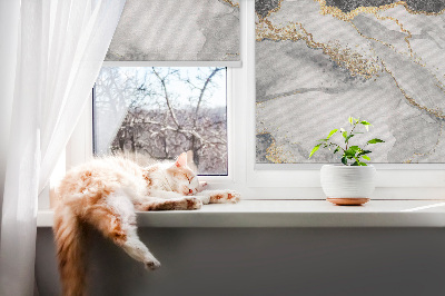 Modern roller blind Marble