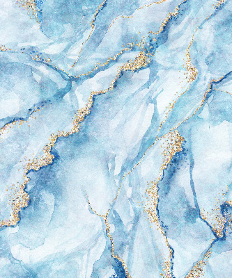 Modern roller blind Blue marble