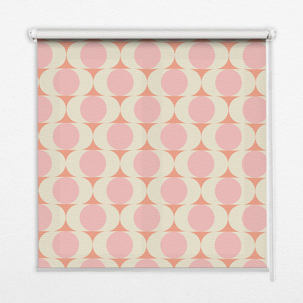 Fabric roller blind Abstract eyes