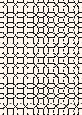 Modern roller blind interlacing design
