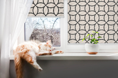 Modern roller blind Interlacing