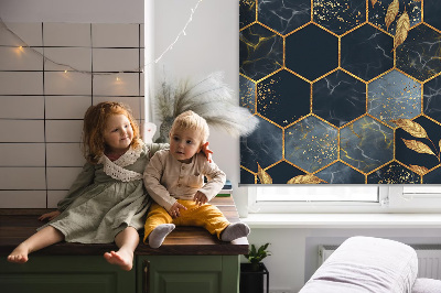 Roller blind for large window Honeycombs