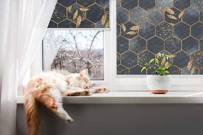 Roller blind for large window Honeycombs