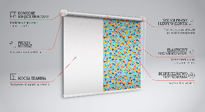 Roller blind for large window Shapes