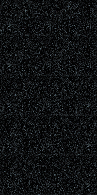 Fabric roller blind with elements on a black background