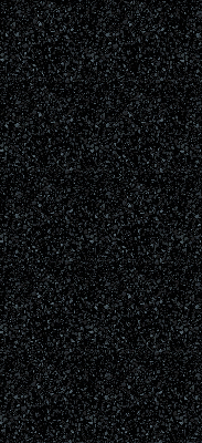 Fabric roller blind with elements on a black background