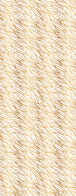 Roller blind for large window Golden leaves