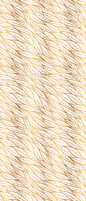 Roller blind for large window Golden leaves